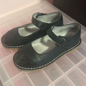 L’Amour Navy Mary Jane Dress Shoes